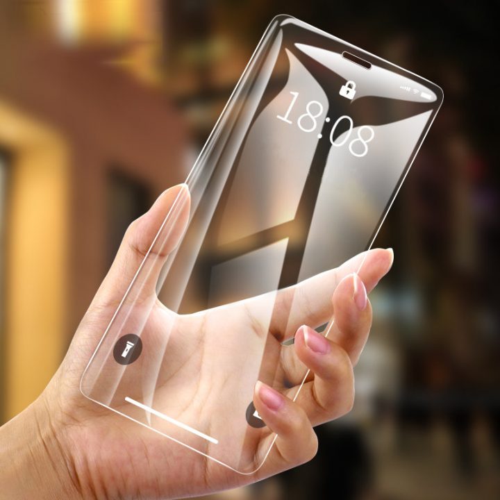 Tvrdené ochranné sklo pre iPhone XS. Prekrýva prednú časť iPhone XS, tým chráni telefón pred poškodením a zachová jeho pôvodný stav (5)