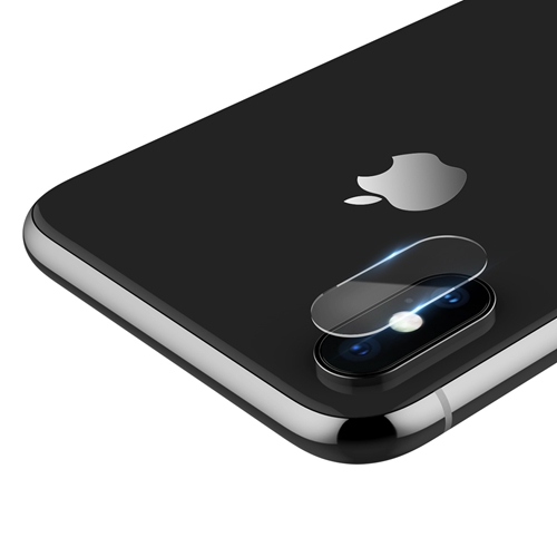 Tvrdené ochranné sklo pre kameru iPhone X, 2ks. Prekrýva zadnú kameru Vášho iPhonu X, tým chráni kameru pred poškodením iPhonu X (1)