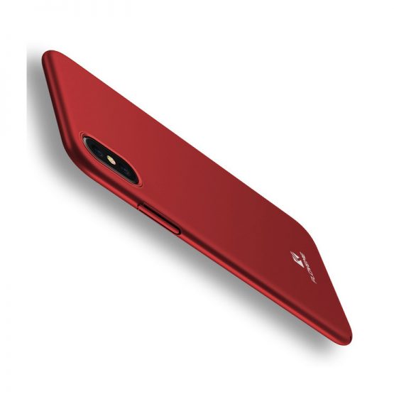Originálny kryt Floveme na iPhone X, červená farba
