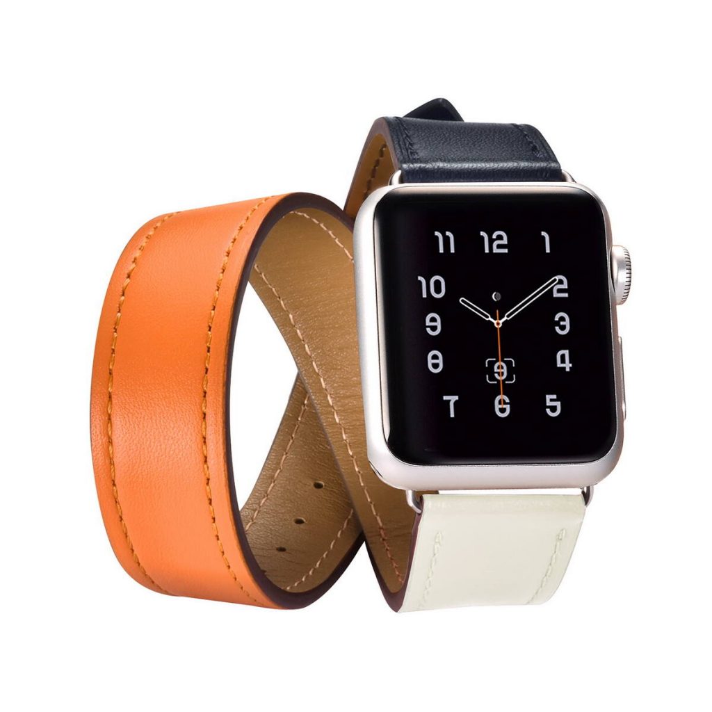 Kožený náramok pre Apple Watch iCarer, Hermes, Hovädzia koža